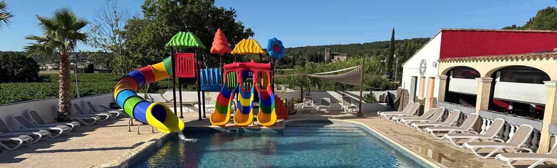 aquagym piscine camping herault